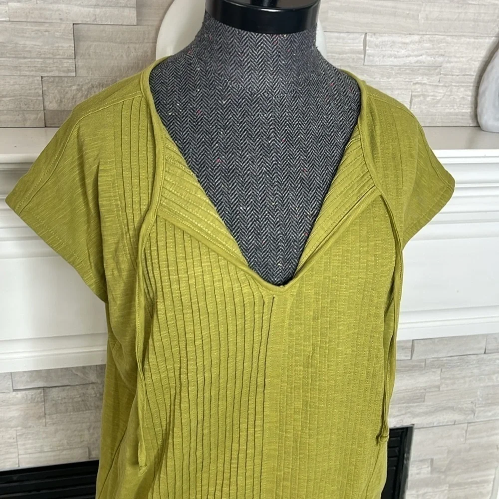 PrAna Ocupas Popover Top Size XS Green - Picture 4 of 6
